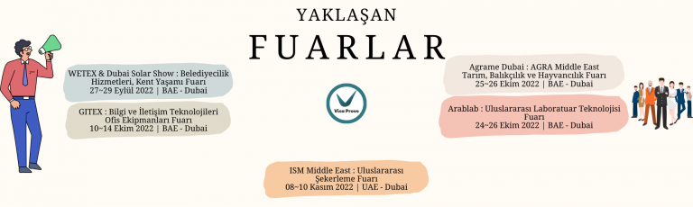 Dubai Fuar Sezonu Başladı!