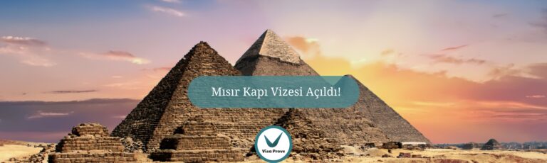 Mısır Kapı Vizesi Açıldı!